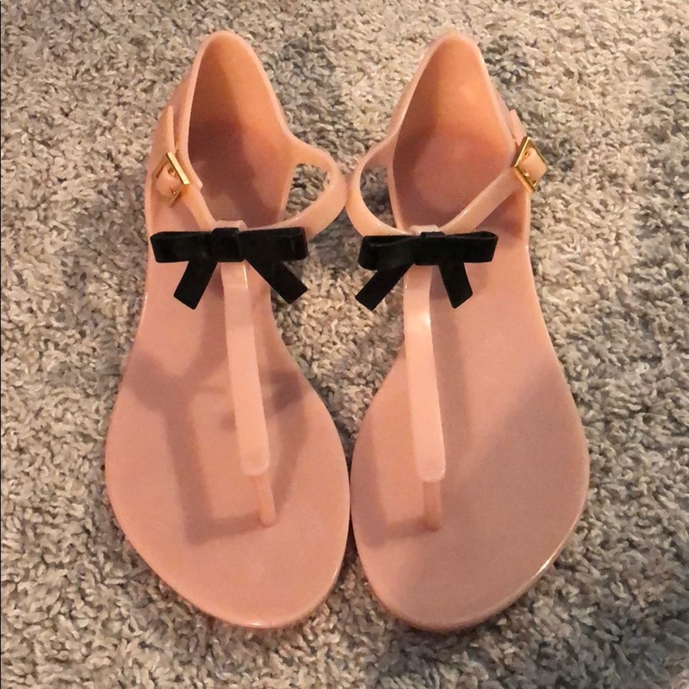 Brand New Melissa Nude Sandals 6
